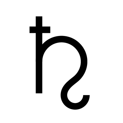 astrology-saturn symbol